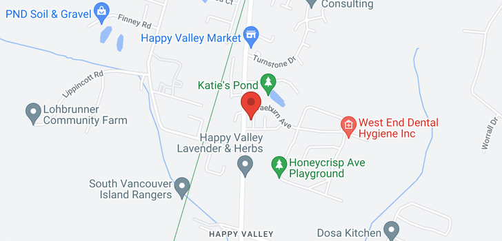 map of 3483 Happy Valley Rd